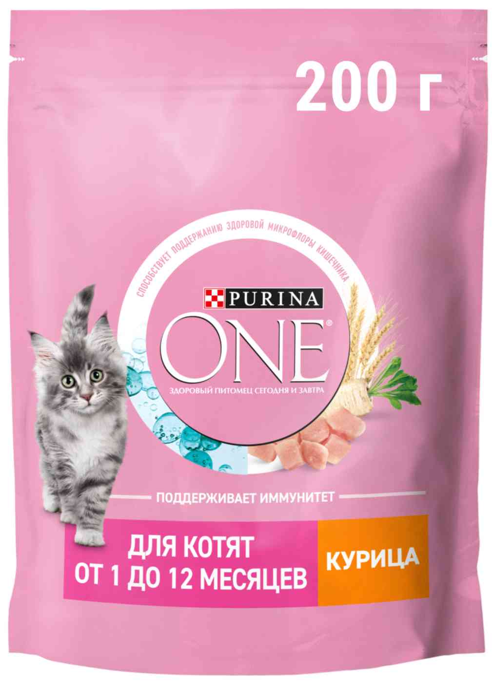 Сухой корм для котят Purina One курица