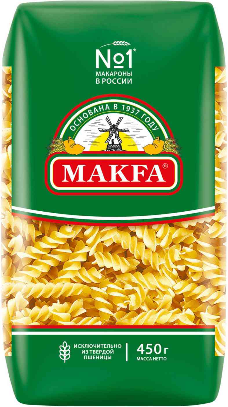 Макаронные изделия Makfa Спирали
