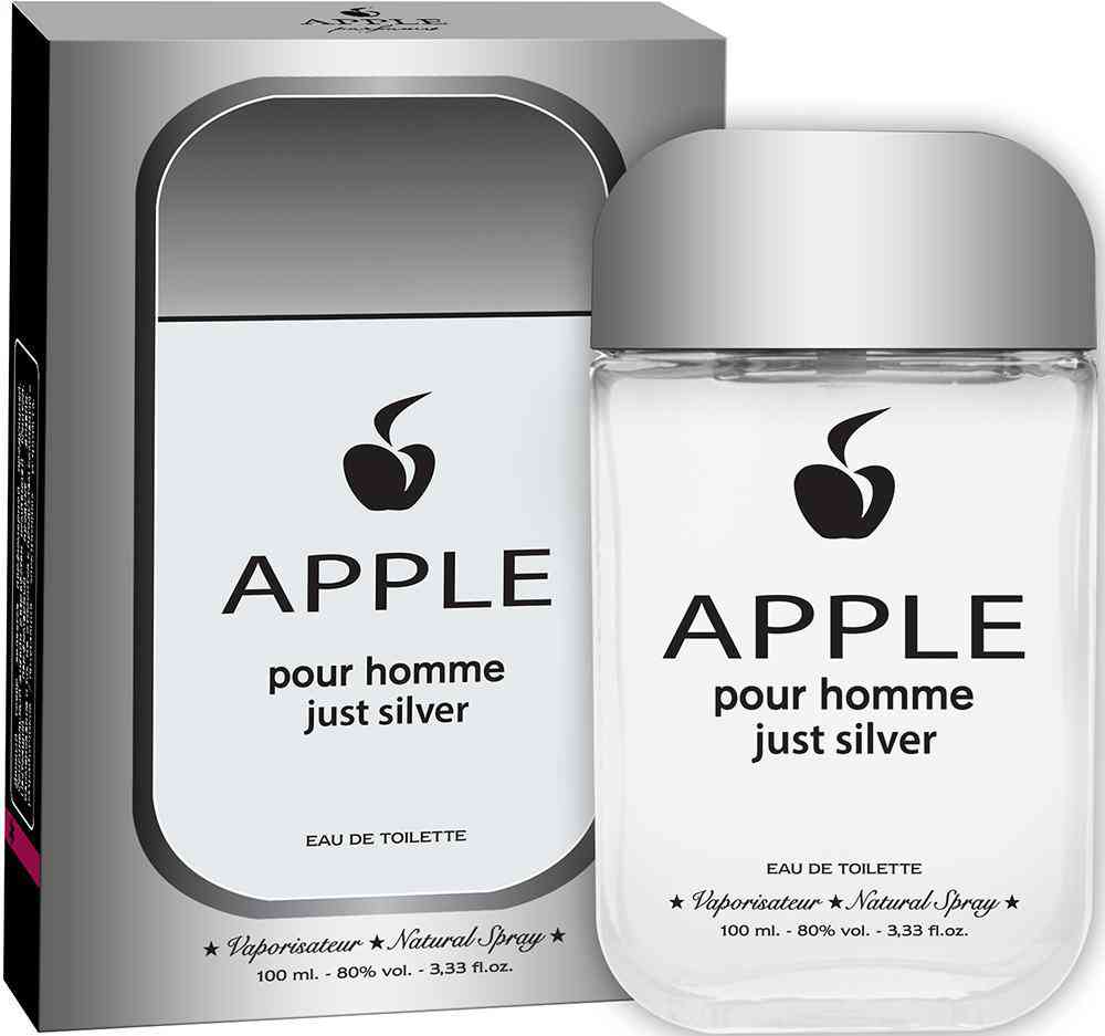 Туалетная вода для мужчин Apple Pour homme just silver