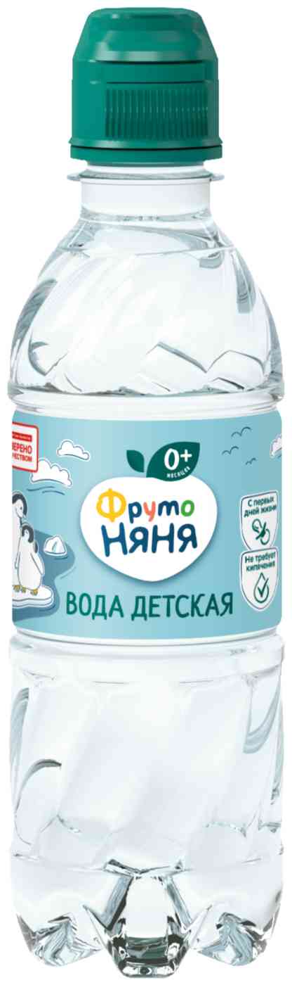 Вода детская ФрутоНяня негазированная с 0 месяцев