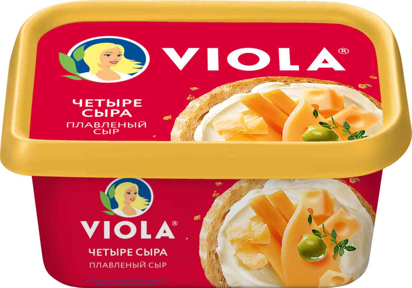 Сыр плавленый Viola Четыре сыра 50%