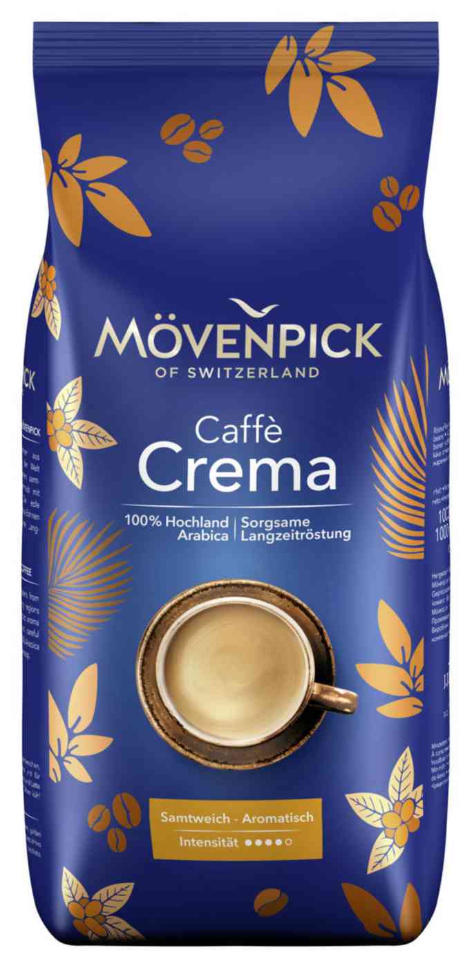Кофе в зёрнах Mövenpick Cafe Crema