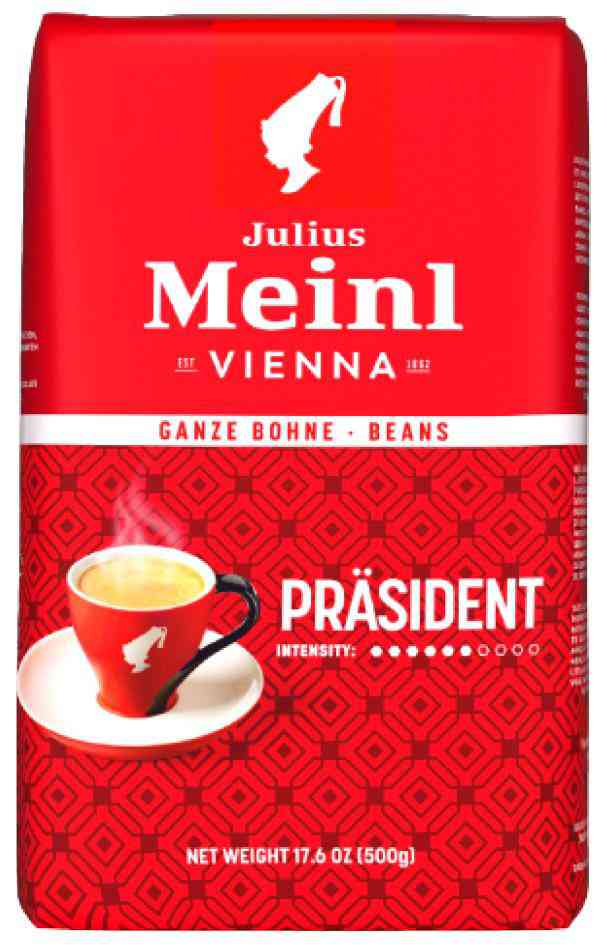 Кофе в зёрнах Julius Meinl Президент