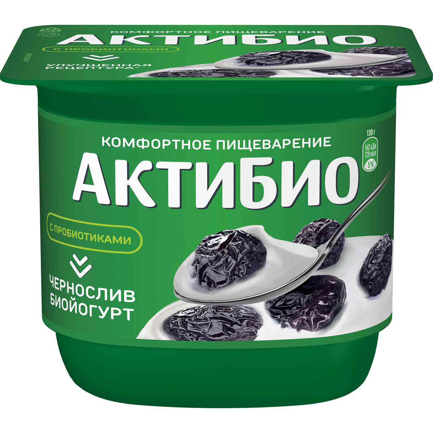 Биойогурт Актибио чернослив 2,9%
