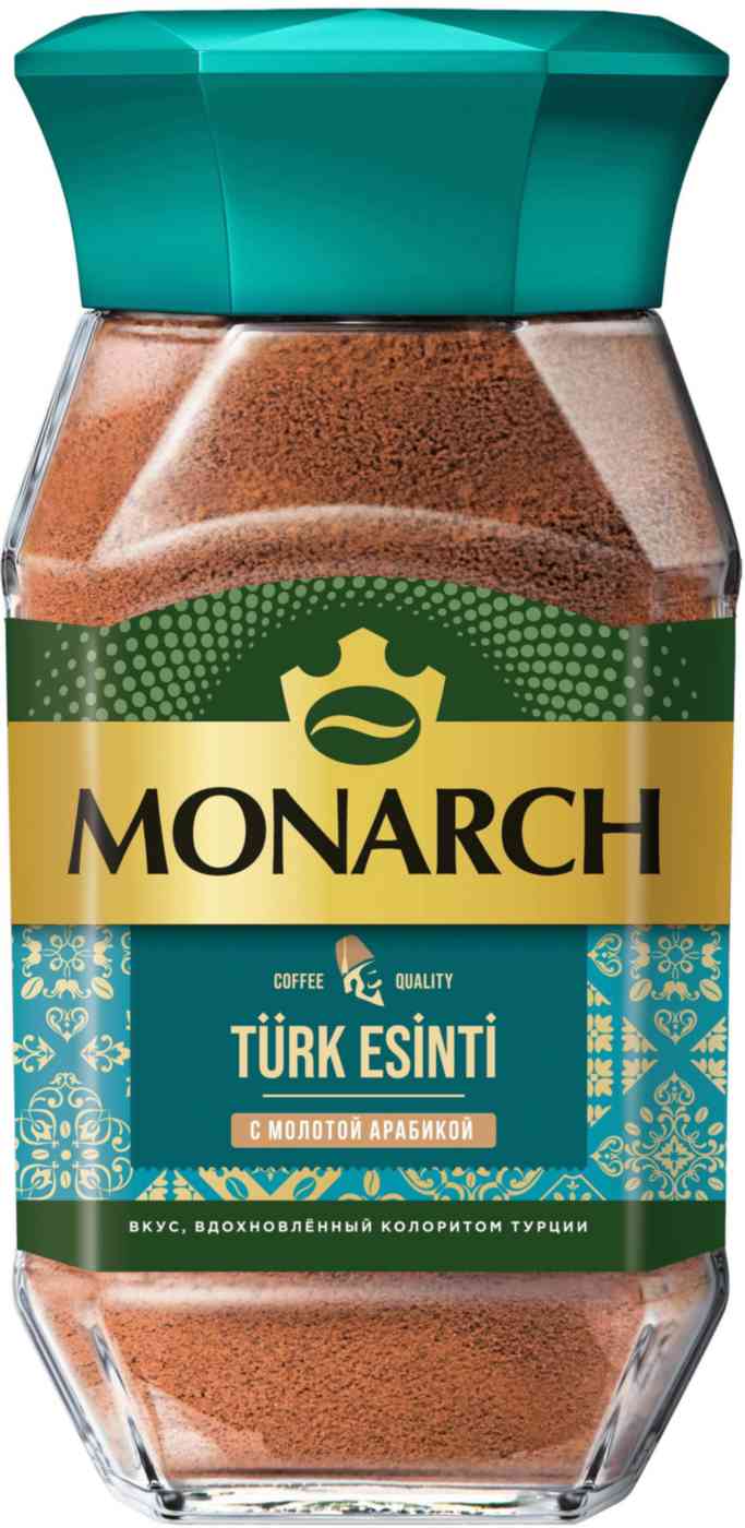 Кофе растворимый с добавлением молотого Monarch Турецкий бриз