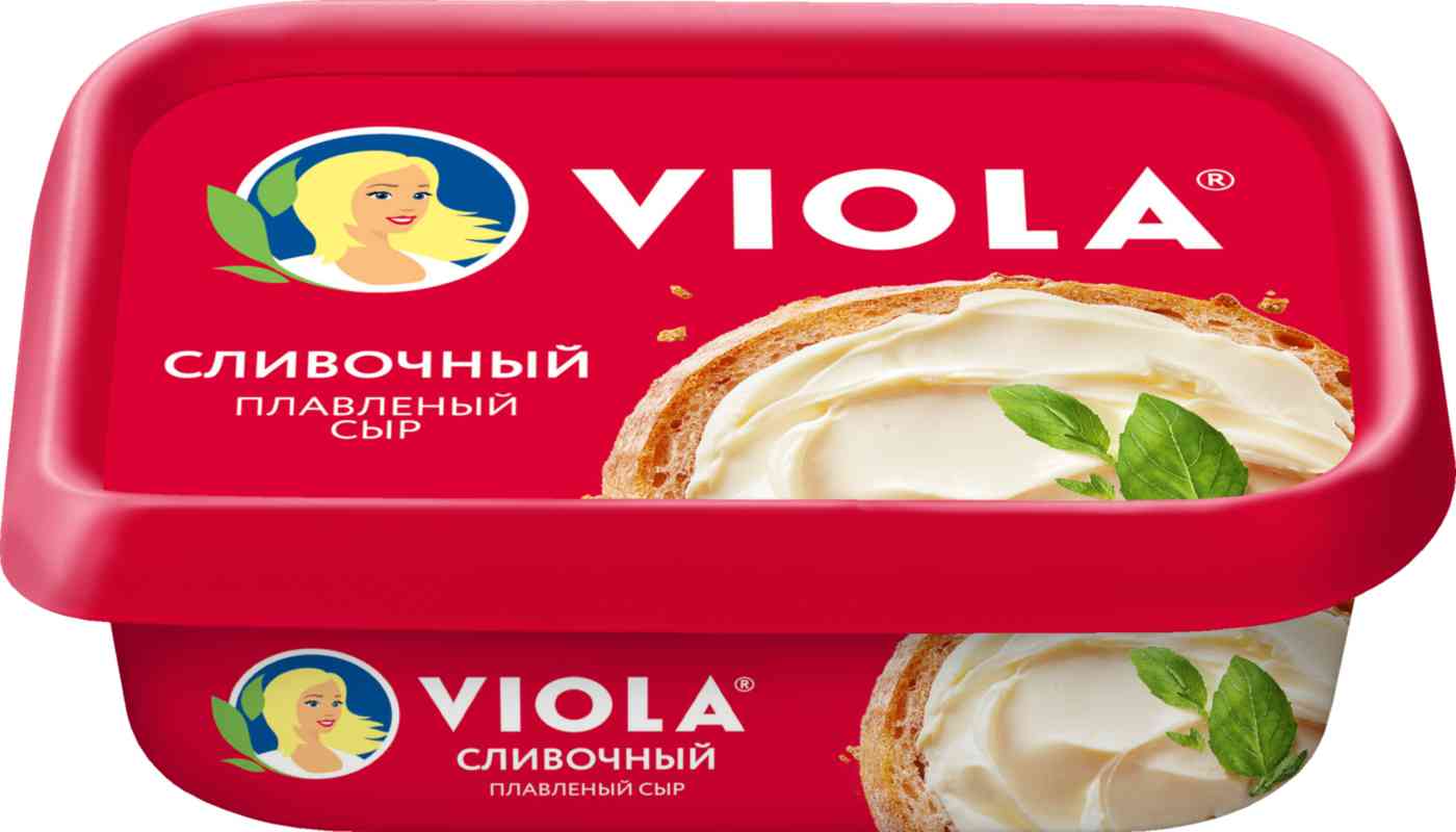 Сыр плавленый Viola сливочный 60%