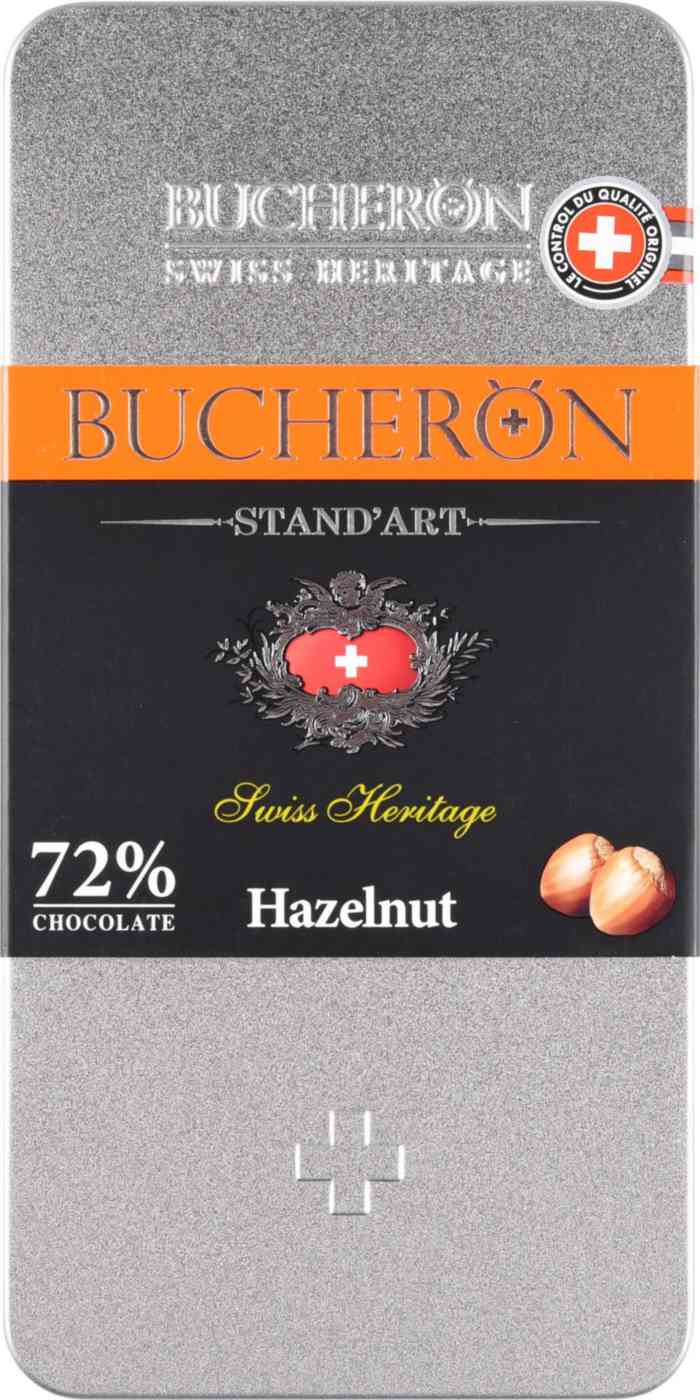 Шоколад горький Bucheron с фундуком 72 % какао