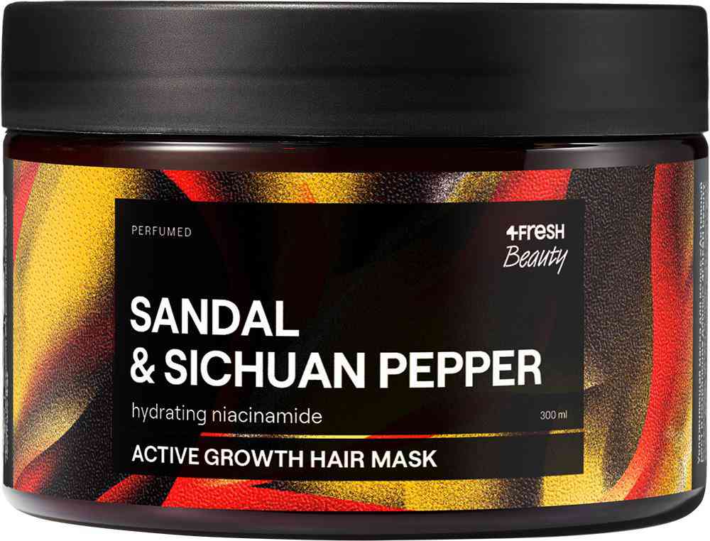 Маска для волос 4Fresh Beauty Sandal & Sichuan Pepper