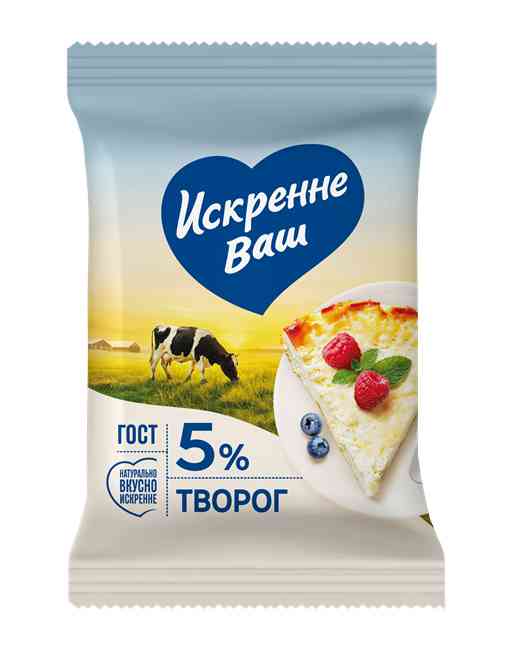Творог Искренне Ваш 5%