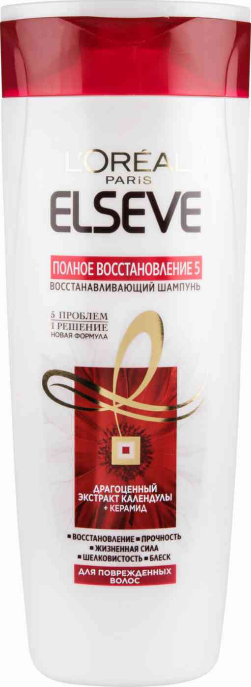 Шампунь для поврежденных Elseve Полное восстановление