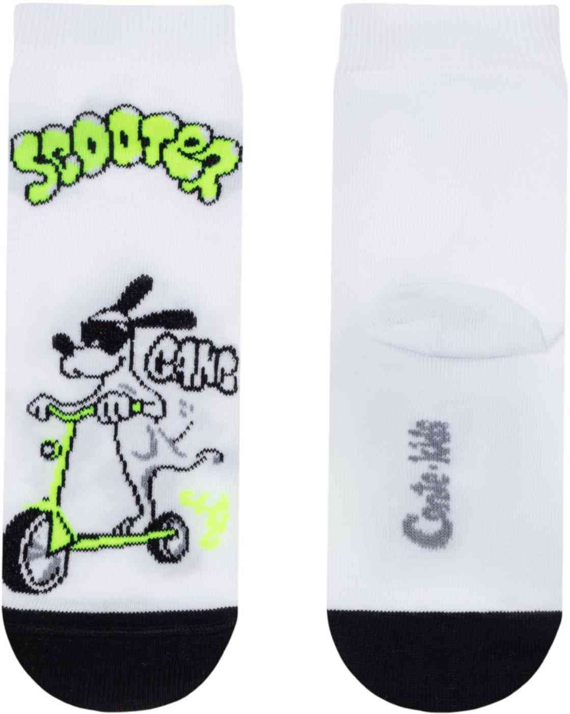 Носки детские Conte-kids Tip-top Scooter цвет: белый