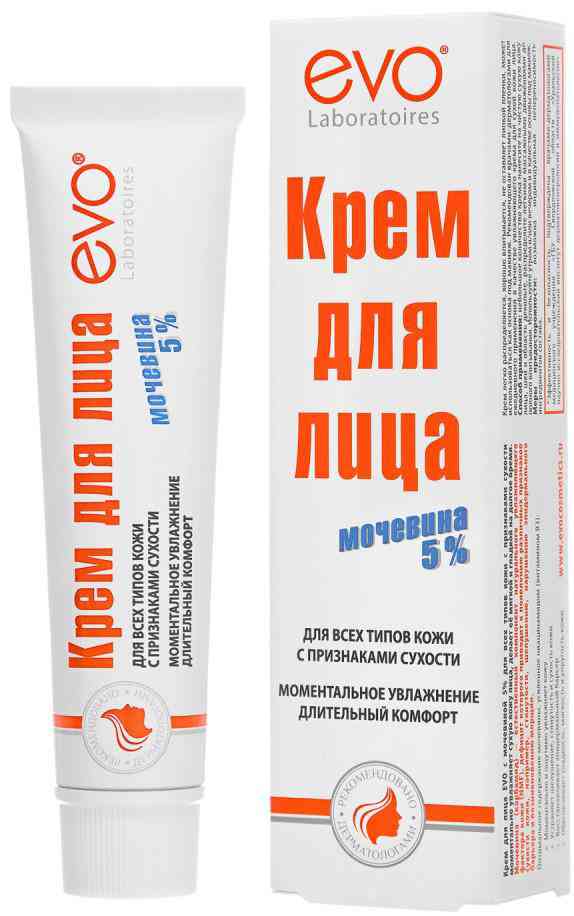 Крем для лица Evo Laboratories Мочевина 5% для всех типов кожи с признаками сухости