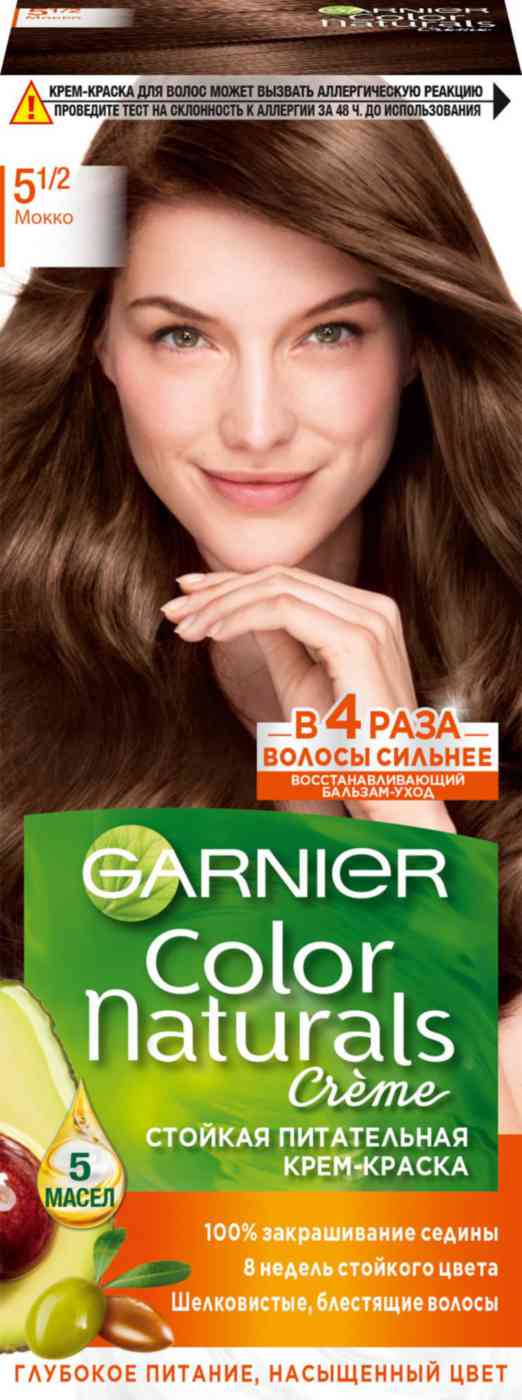 Крем-краска для волос Garnier Color Naturals 5.1/2 Мокко