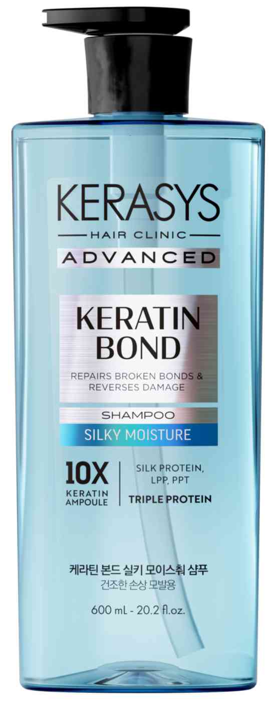Шампунь для сухих и поврежденных волос KeraSys Advanced Keratin Bond Увлажнение