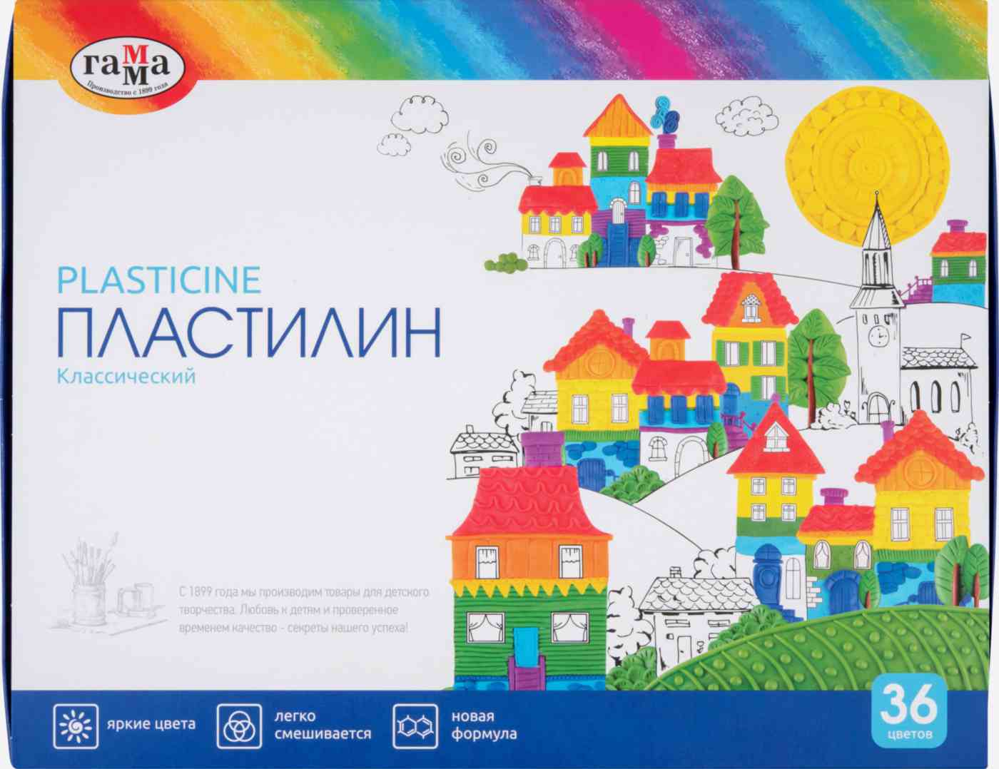 Пластилин Гамма Классика