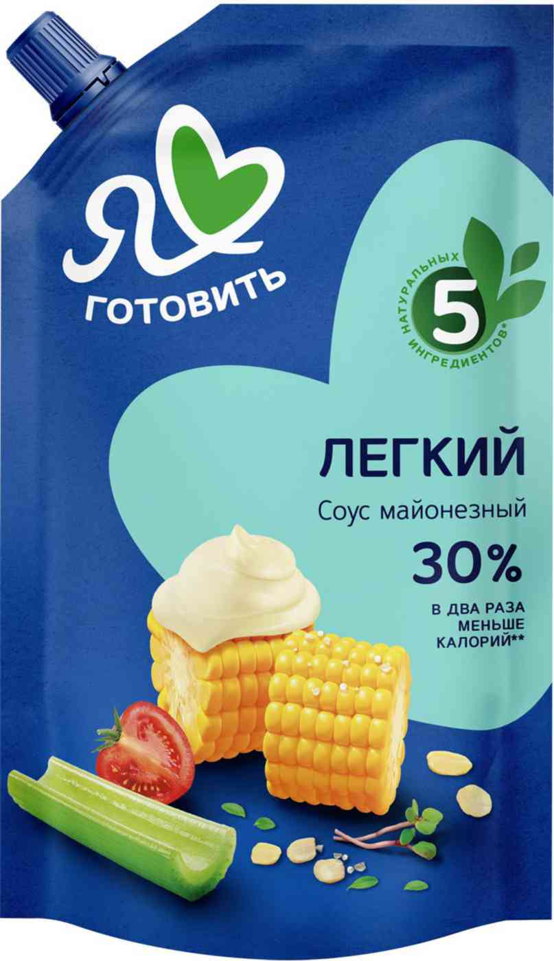 Соус майонезный Я люблю готовить Лёгкий 30%