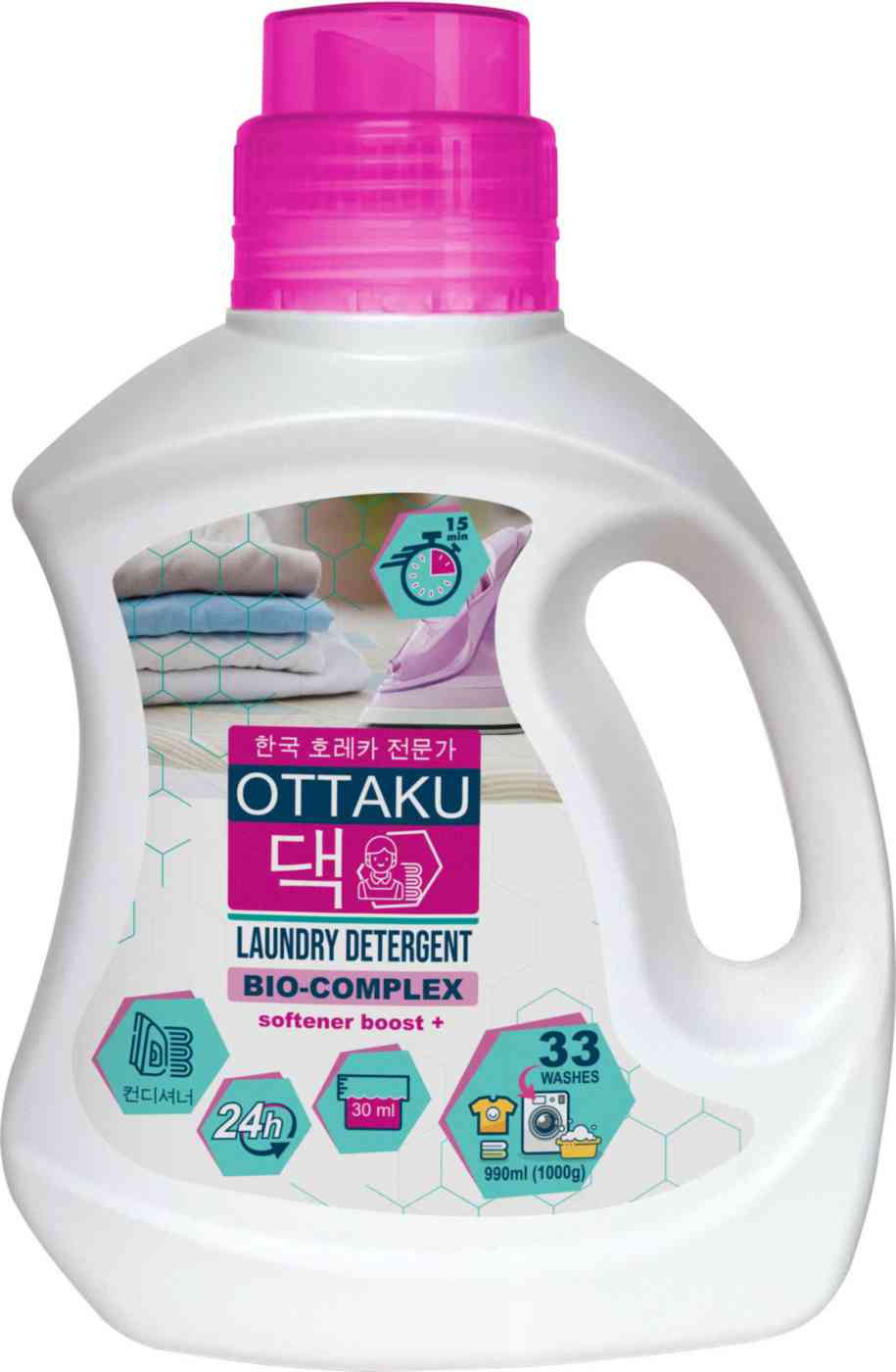 Гель для стирки Ottaku Bio-Complex с кондиционером