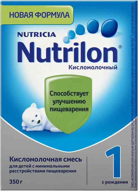 Сухая кисломолочная смесь Nutrilon 1 с рождения