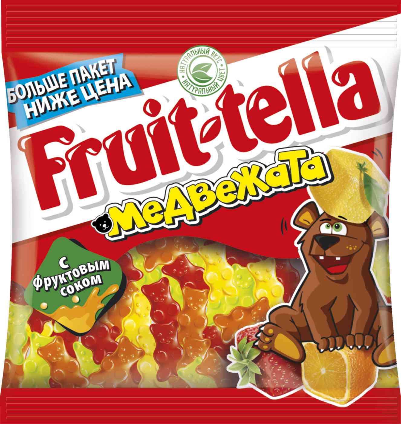 Мармелад жевательный Fruit-tella Медвежата