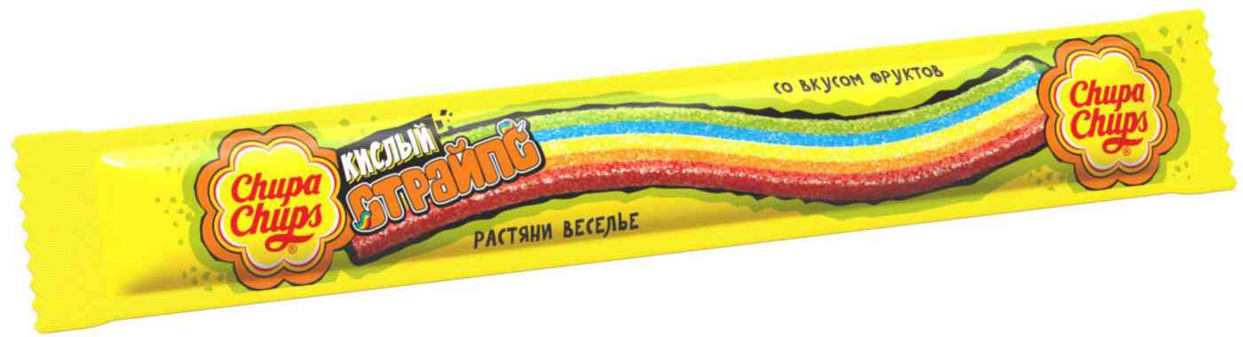 Мармелад жевательный Chupa Chups Моно Страйпс