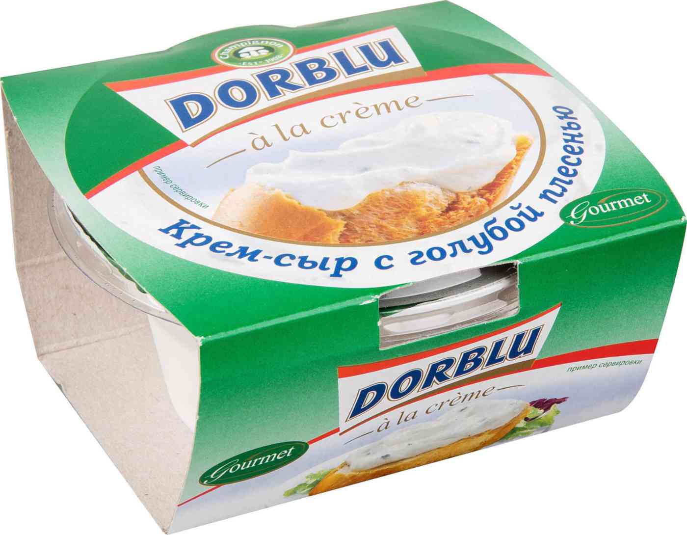 Крем-сыр Dorblu a la creme с голубой плесенью 65%