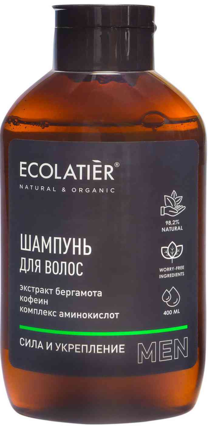 Шампунь для волос Ecolatier Men сила и укрепление