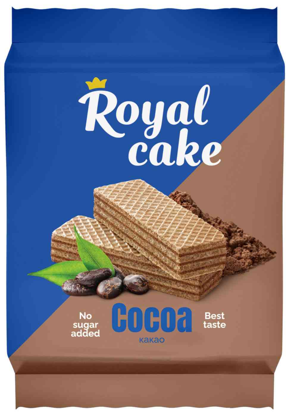 Вафли на сорбите Royal Cake Какао