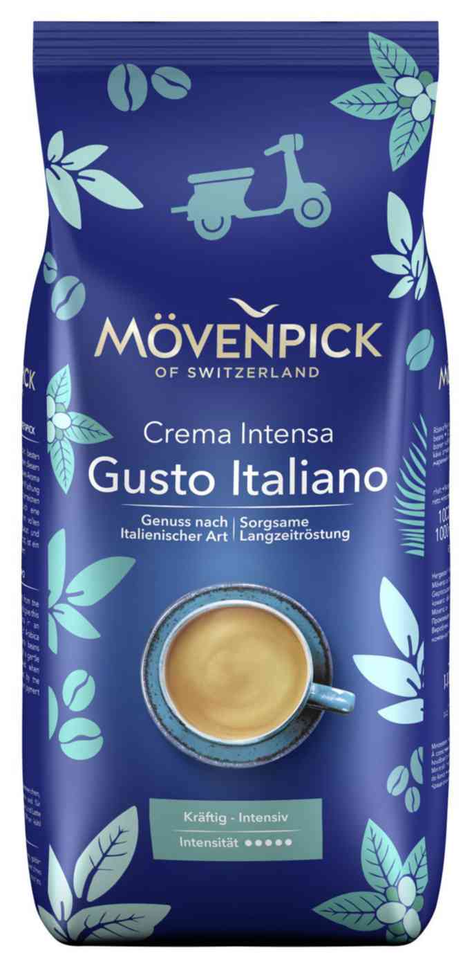 Кофе в зёрнах Movenpick Gusto Italiano