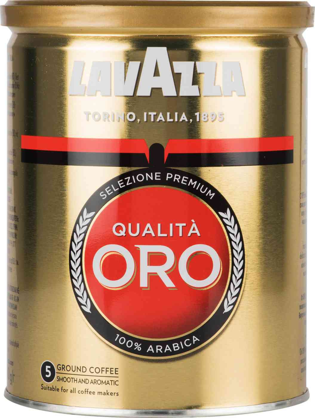Кофе молотый LavAzza Qualita Oro в банке
