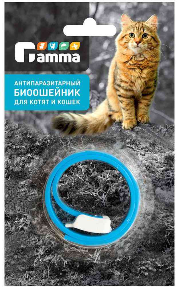 Биоошейник для кошек Gamma Антипаразитарный
