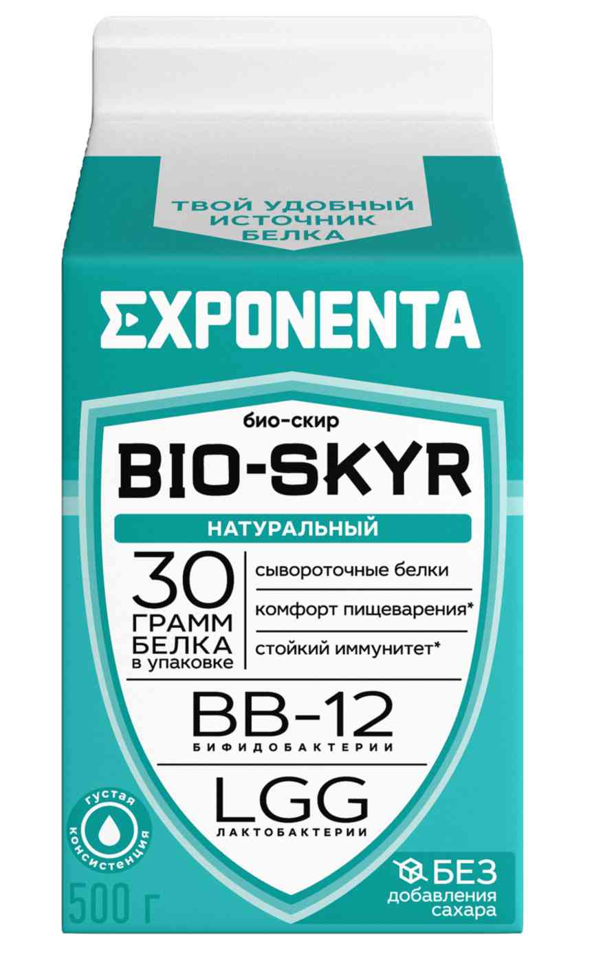 Напиток кисломолочный Exponenta Bio-skyr обогащенный 0%