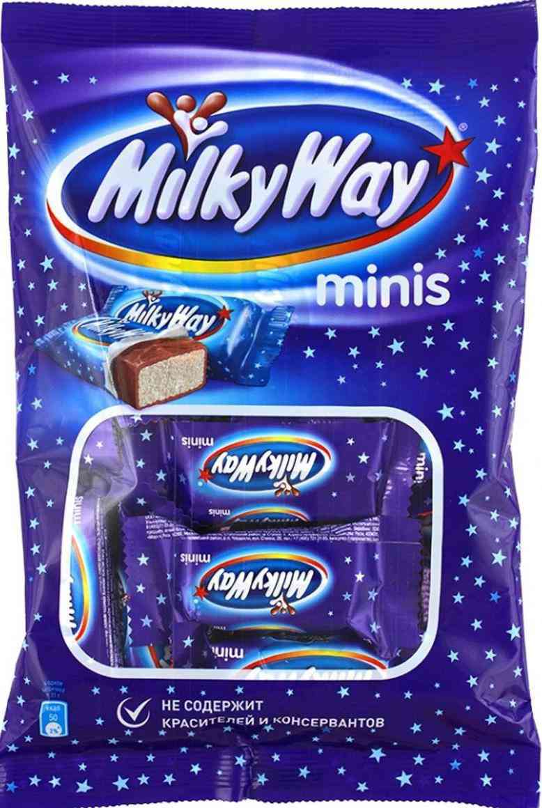 Конфеты шоколадные Milky Way Minis