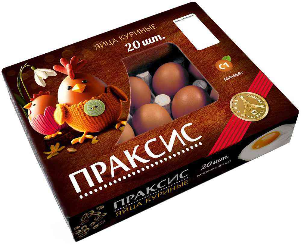 Яйцо куриное Праксис С1