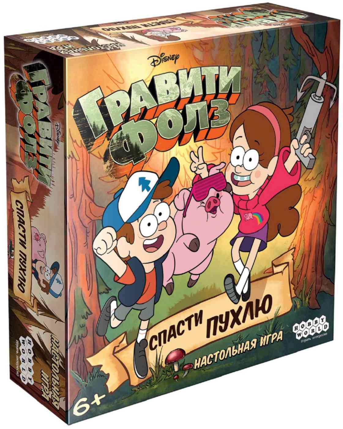 Настольная игра Гравити Фолз Hobby World Спасти Пухлю 6+
