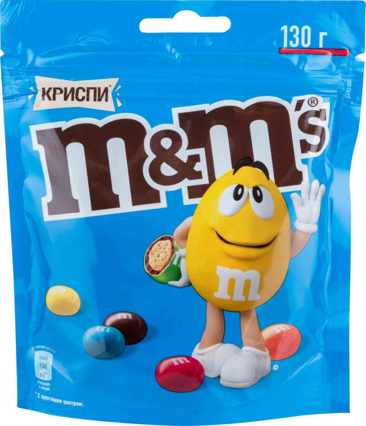 Драже M&M's Криспи с хрустящим центром