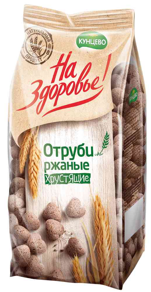 Отруби ржаные хрустящие На Здоровье!