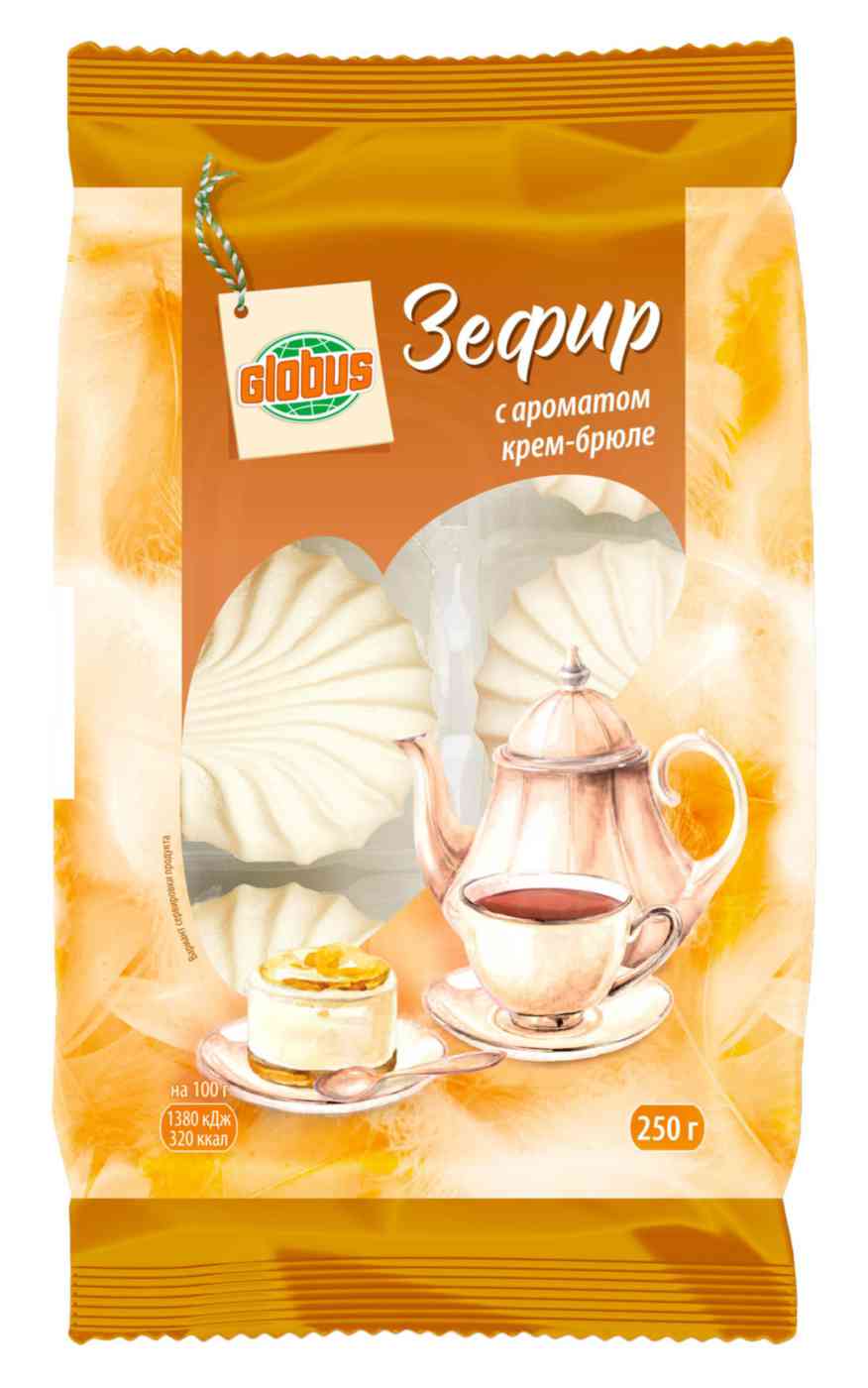 Зефир Глобус крем-брюле