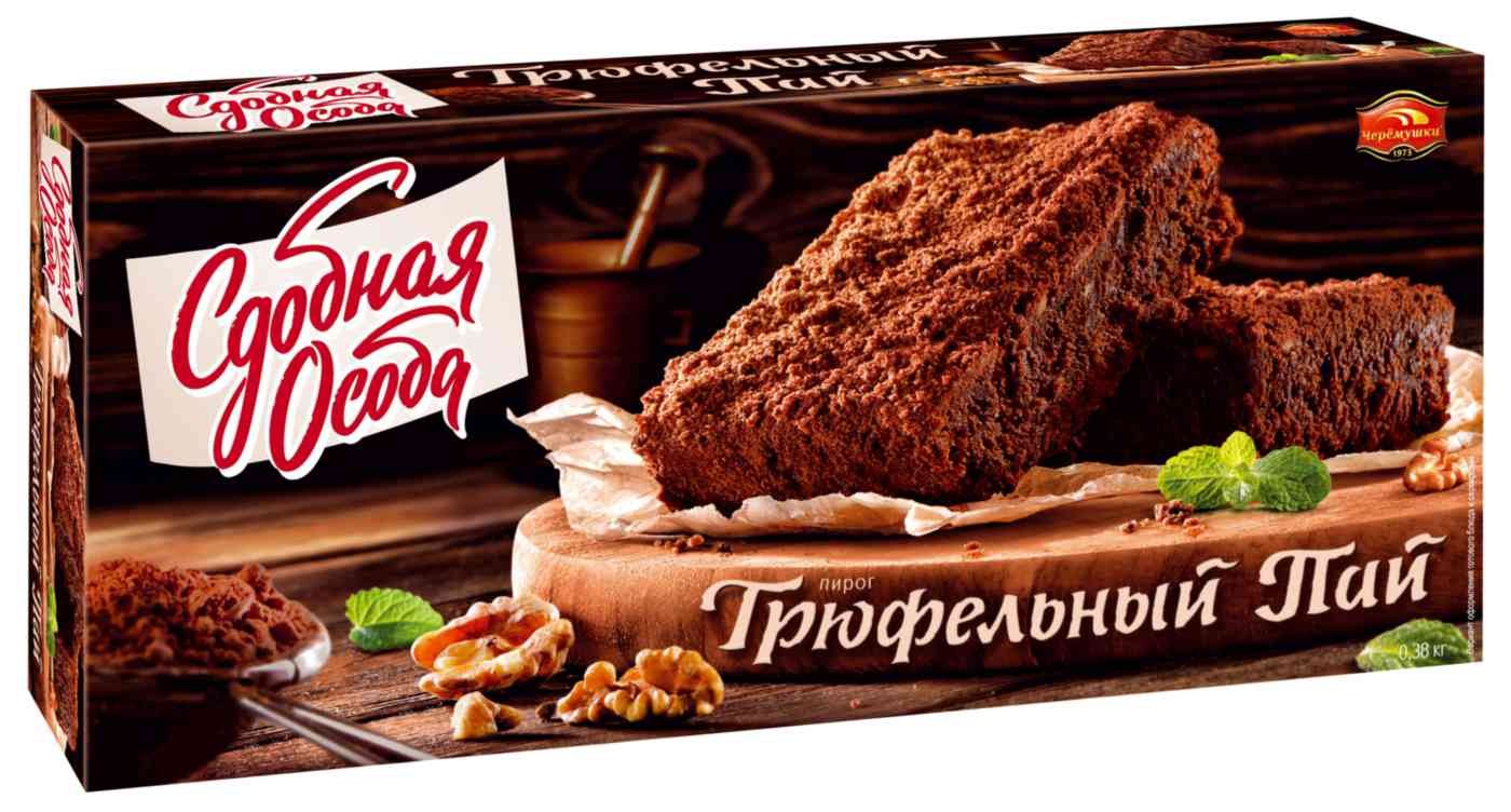 Пирог Трюфельный Пай Сдобная особа шоколадный