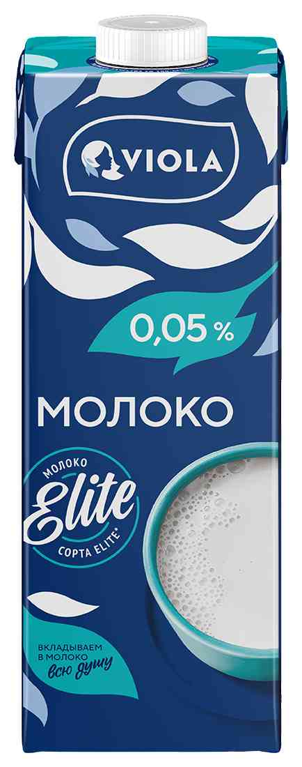 Молоко обезжиренное Viola UHT 0,05%