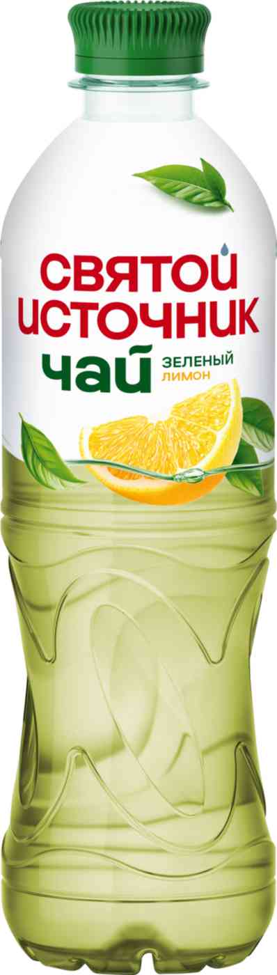 Холодный чай зеленый Святой Источник Лимон