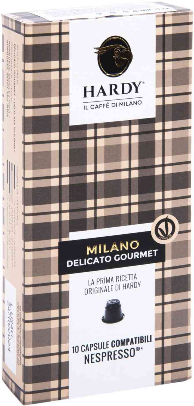 Кофе в капсулах Hardy Milano Delicato Gourmet