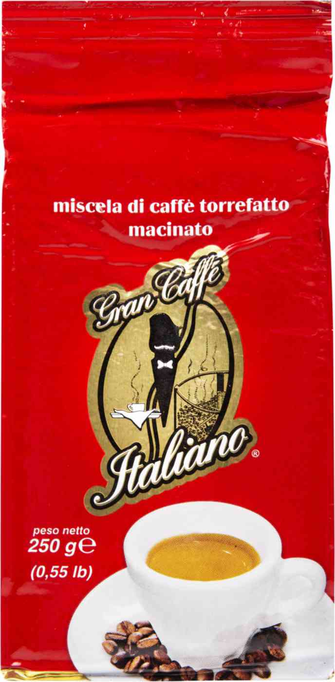 Кофе молотый Gran Caffe Italiano Rosso
