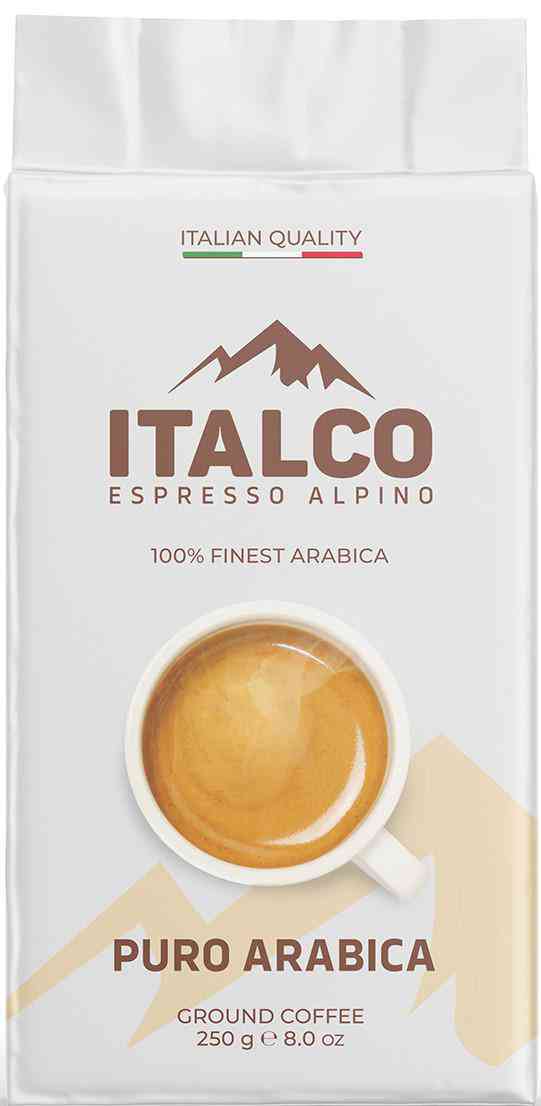 Кофе молотый Italco Espresso Alpino Puro Arabica