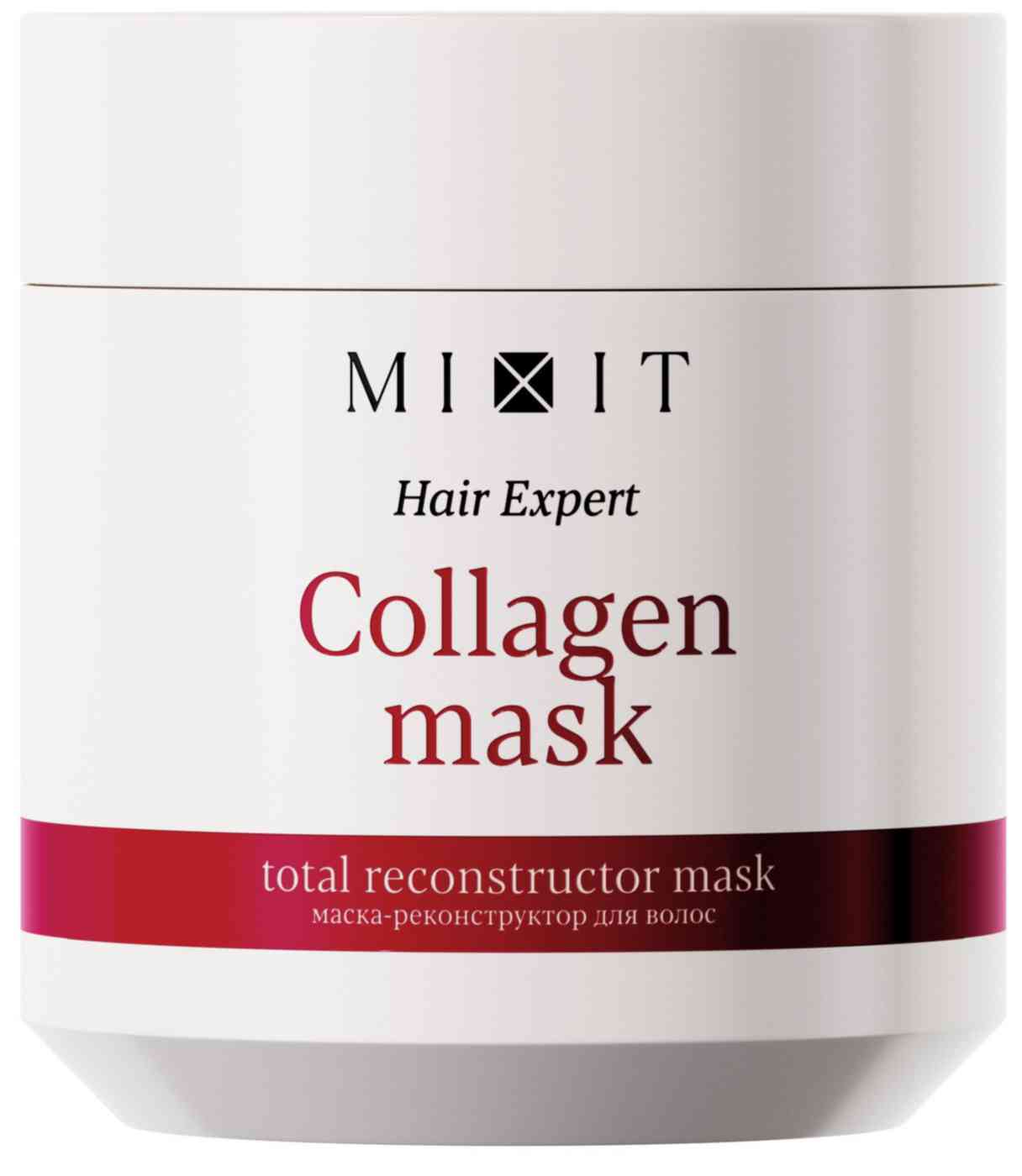 Маска-реконструктор для восстановления волос Mixit Hair Expert Collagen