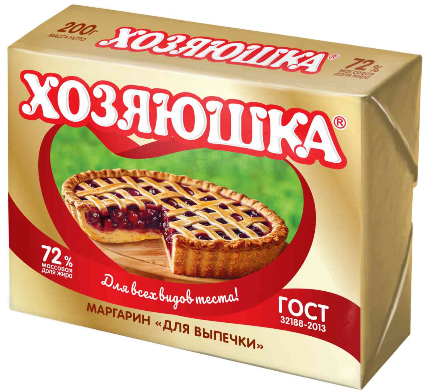 Маргарин Хозяюшка Для Выпечки 72%