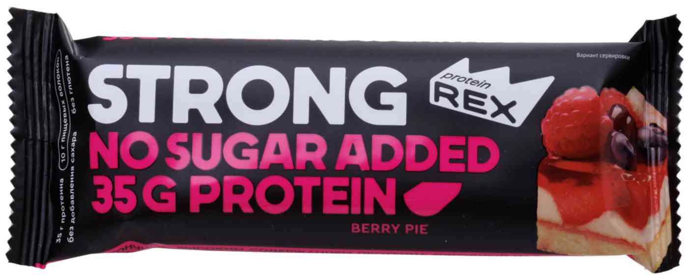 Батончик ProteinRex Strong Ягодный пай