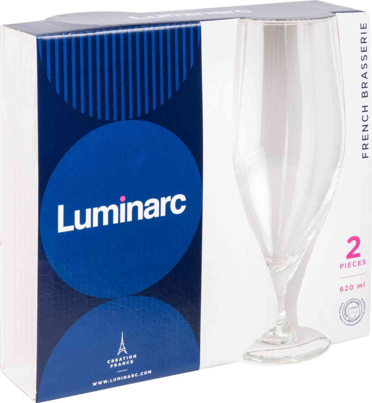 Набор бокалов для пива Luminarc French Brasserie 620 мл