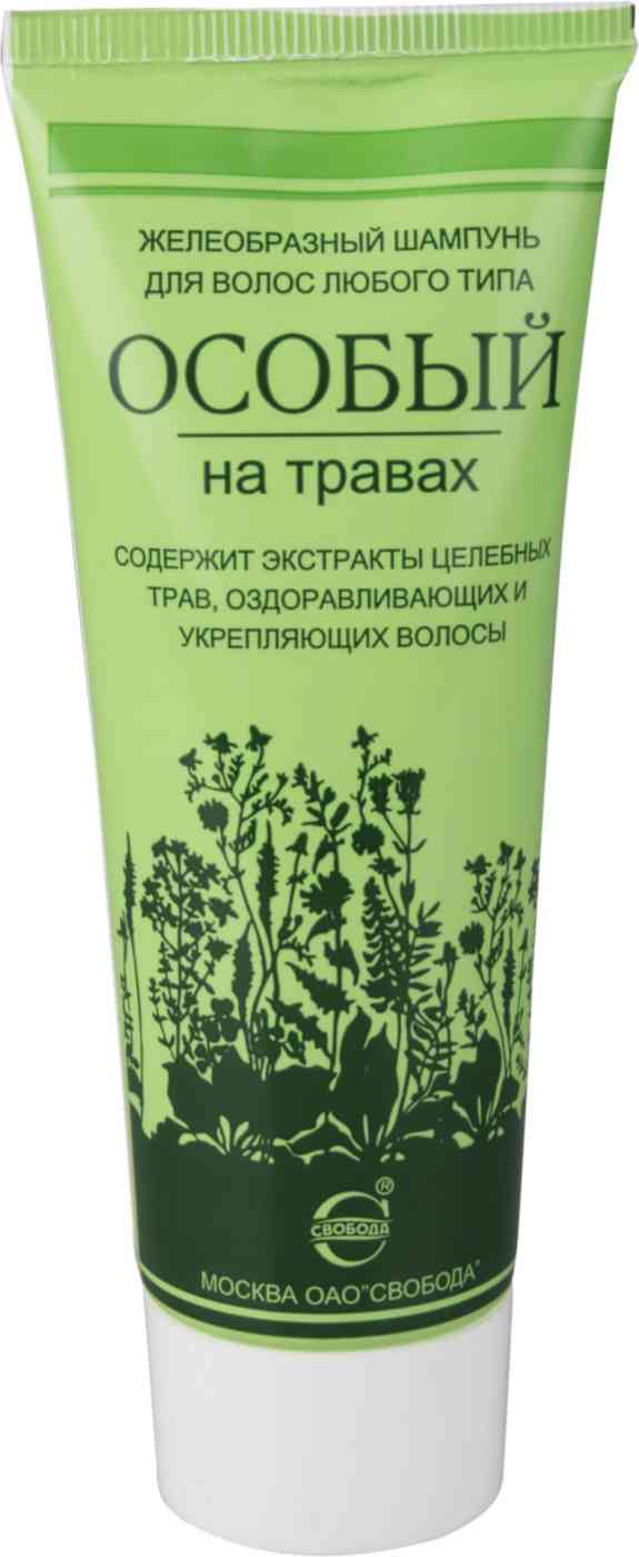 Шампунь желеобразный Свобода Особый на травах