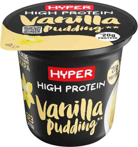 Пудинг высокопротеиновый Hyper ванильный High Protein 1,5%