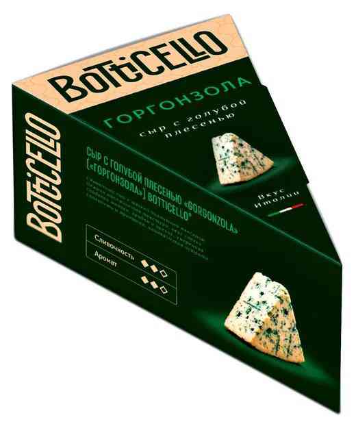 Сыр мягкий с голубой плесенью Горгонзола Botticello 50%